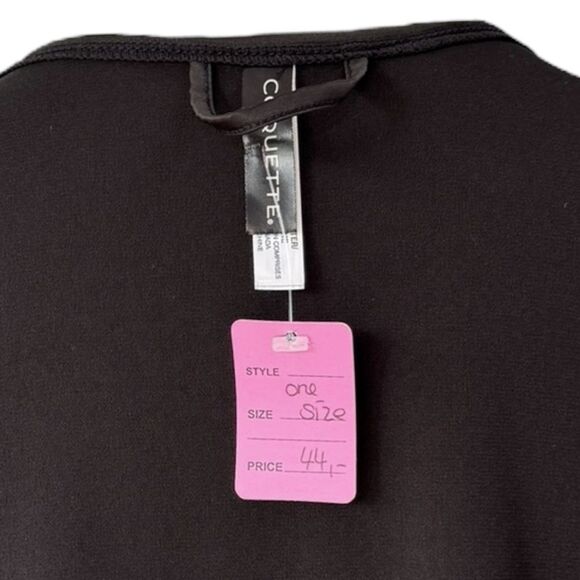 COQUETTE NWT belted kimono w lace sleeves OSFM - Picture 7 of 8